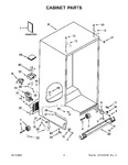 Diagram for 02 - Cabinet Parts