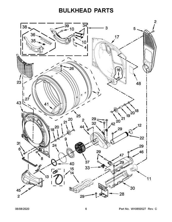 Diagram for WED72HEDW1