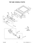 Diagram for 02 - Top And Console Parts