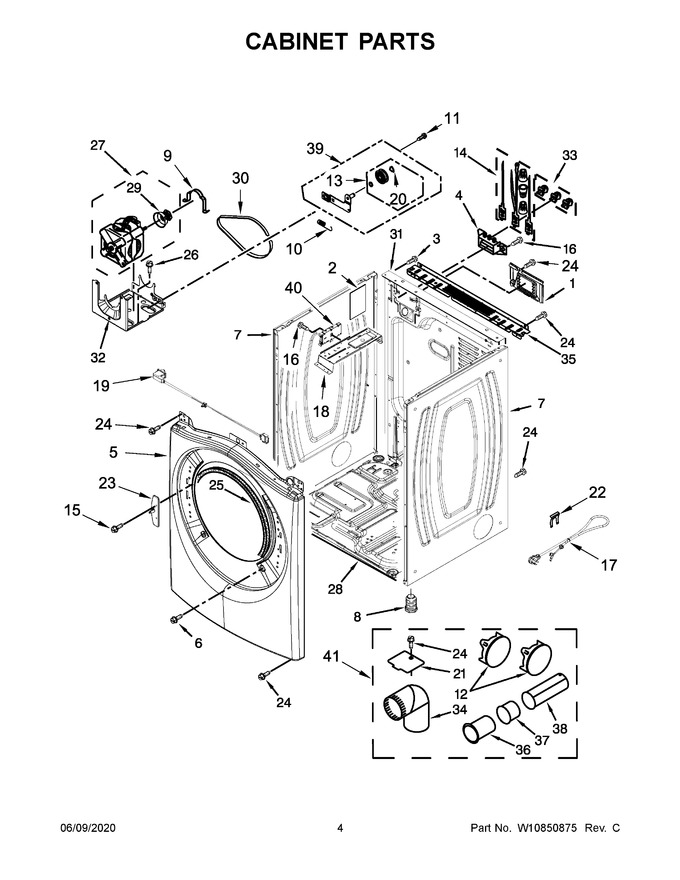 Diagram for YWED72HEDW1