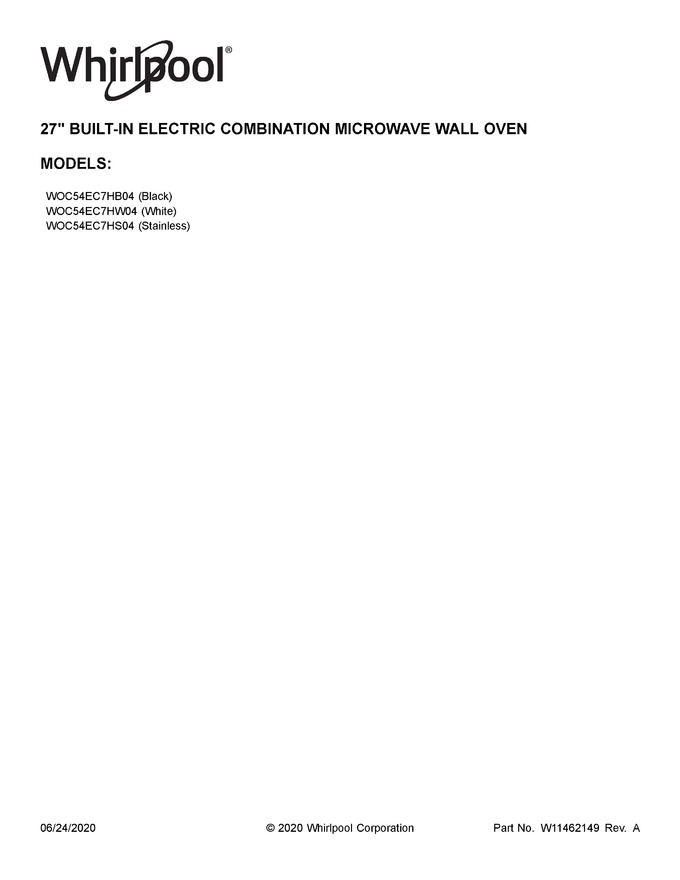 Diagram for WOC54EC7HS04