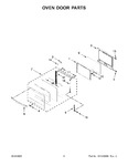 Diagram for 04 - Oven Door Parts