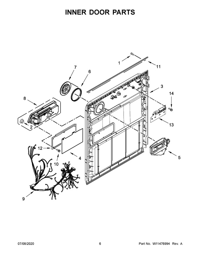 Diagram for WDT705PAKZ0