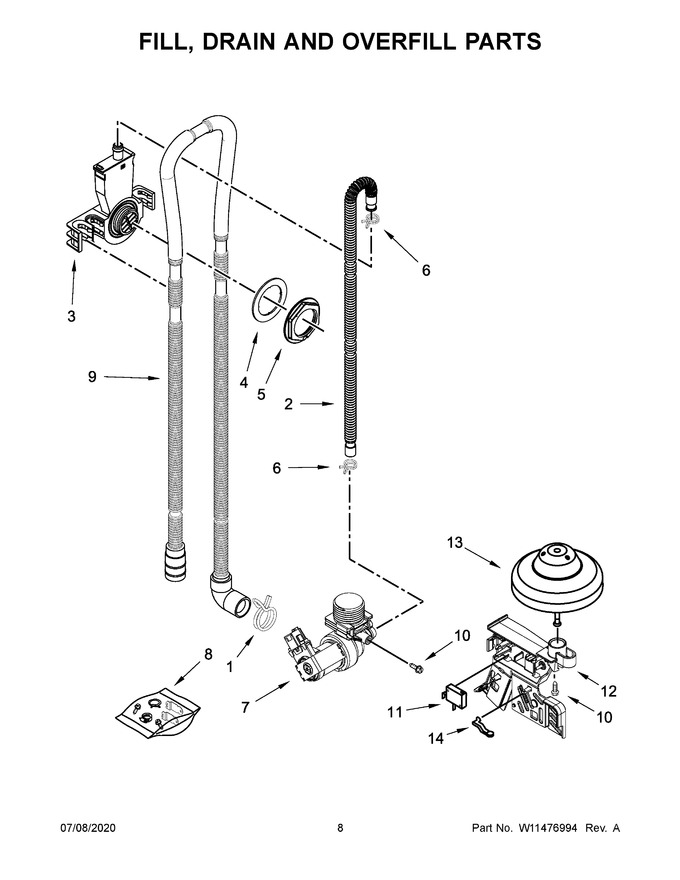 Diagram for WDT705PAKZ0