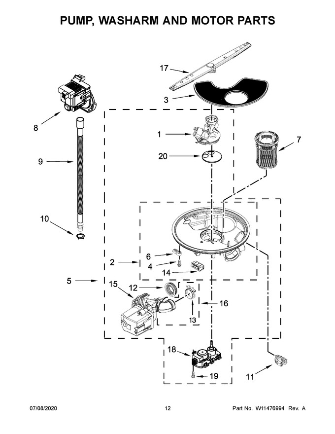 Diagram for WDT705PAKZ0