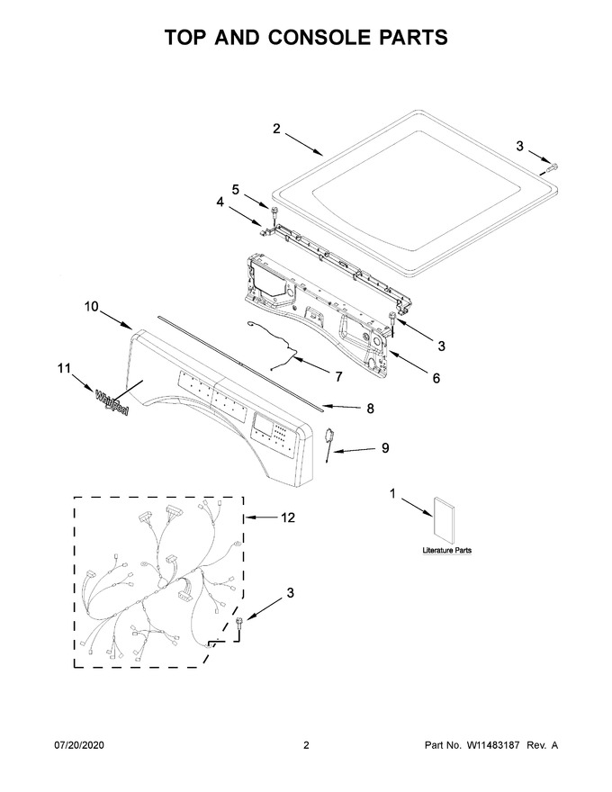 Diagram for WGD5620HW2