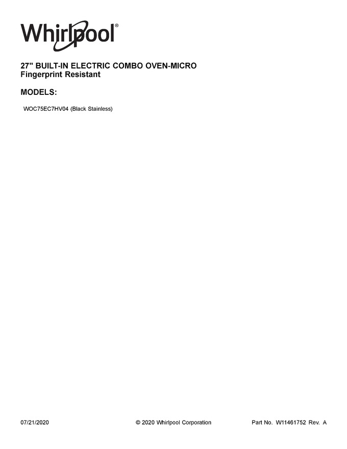 Diagram for WOC75EC7HV04