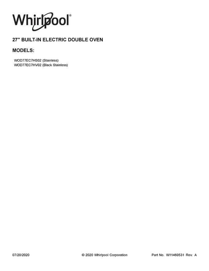 Diagram for WOD77EC7HV02