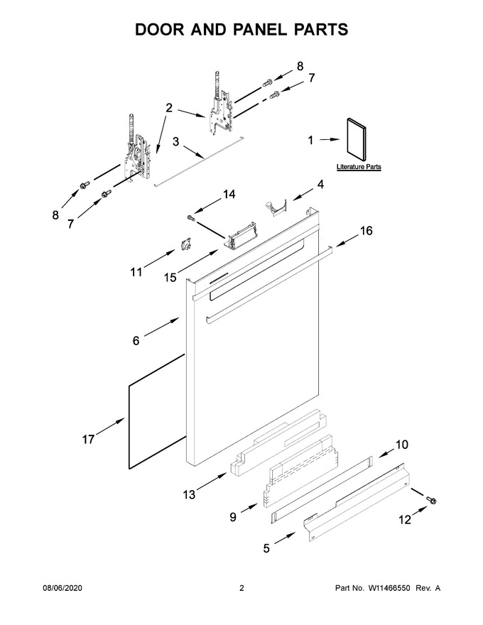 Diagram for WDTA50SAKV0