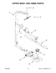 Diagram for 06 - Upper Wash And Rinse Parts