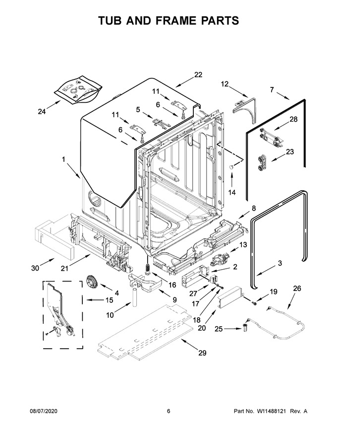 Diagram for KDFE204KWH0