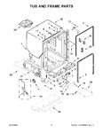 Diagram for 04 - Tub And Frame Parts