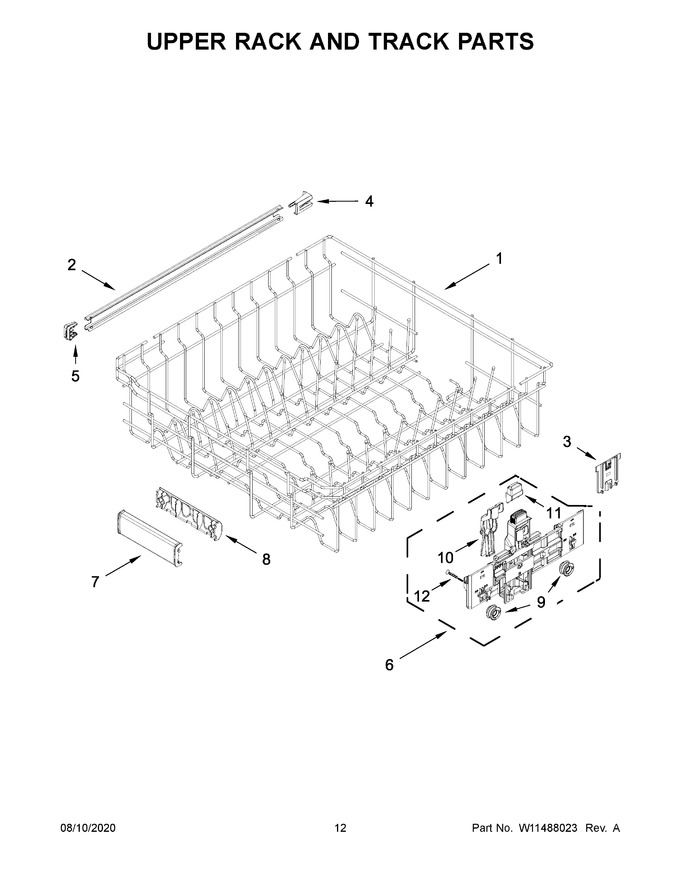 Diagram for KDTE204KWH0