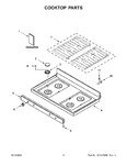 Diagram for 02 - Cooktop Parts
