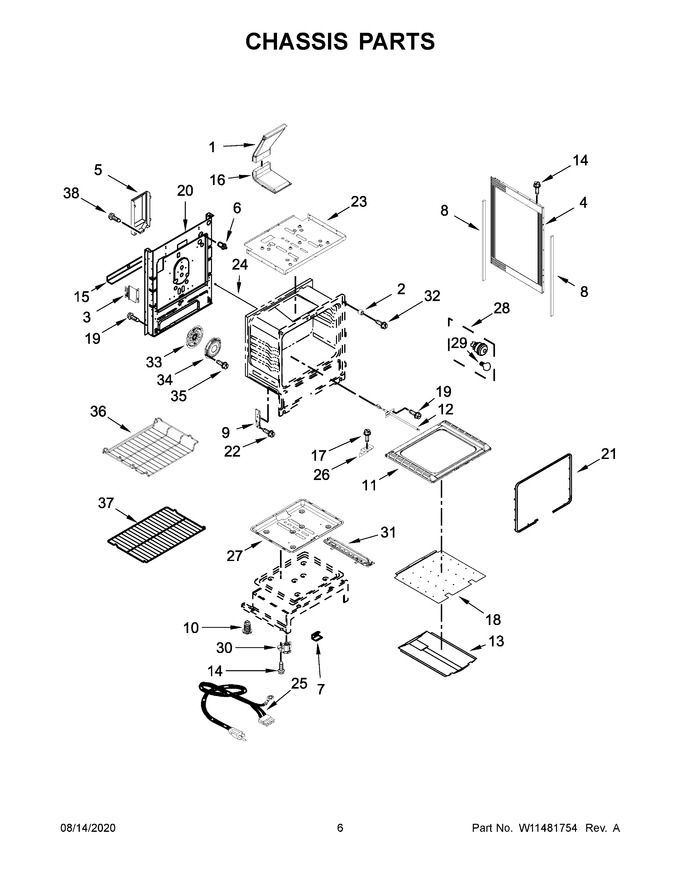 Diagram for WFG775H0HW1