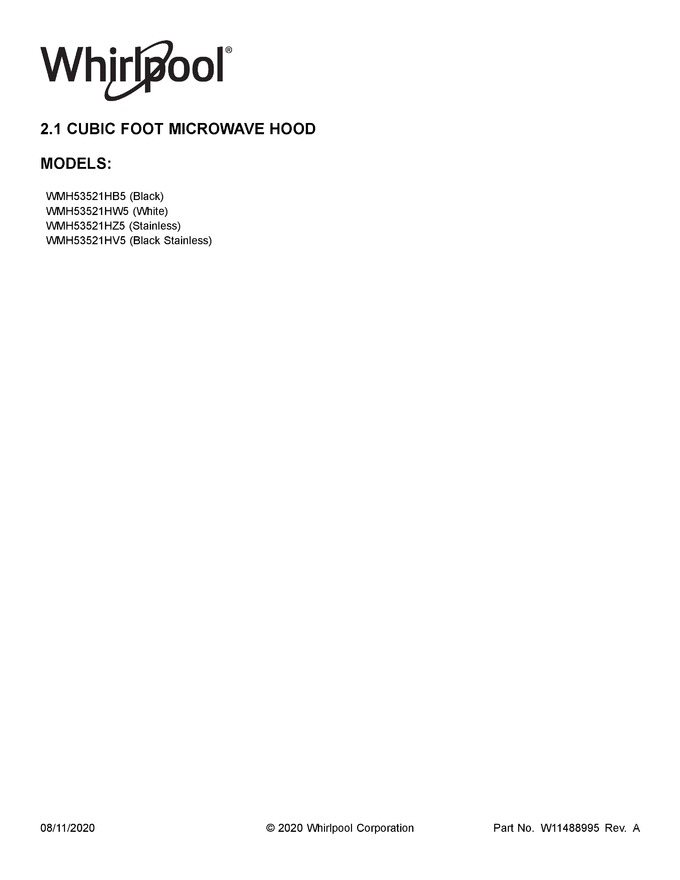 Diagram for WMH53521HZ5