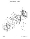 Diagram for 05 - Oven Door Parts