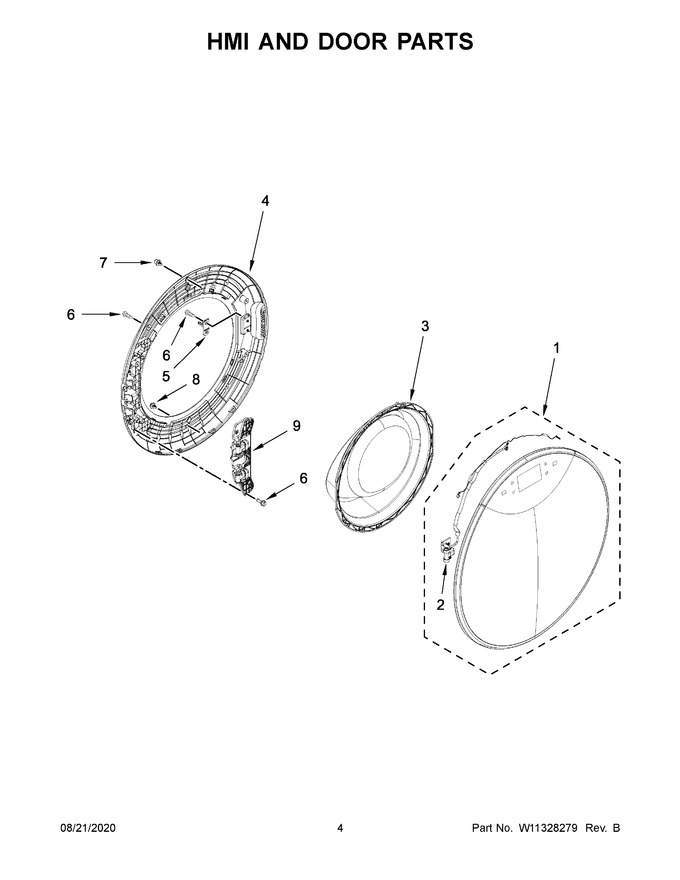 Diagram for WFC9820HW0