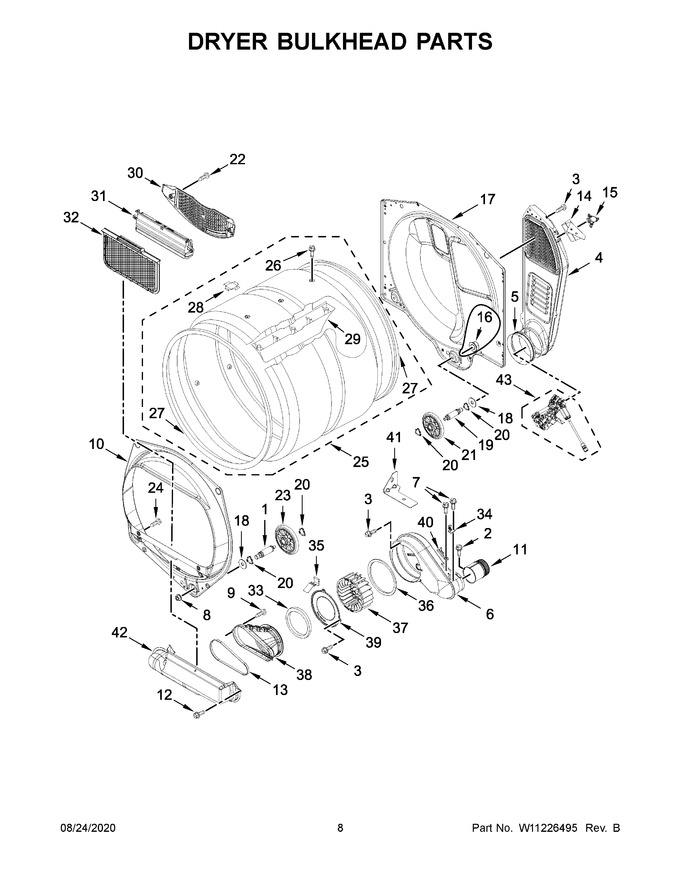 Diagram for WGT4027HW0