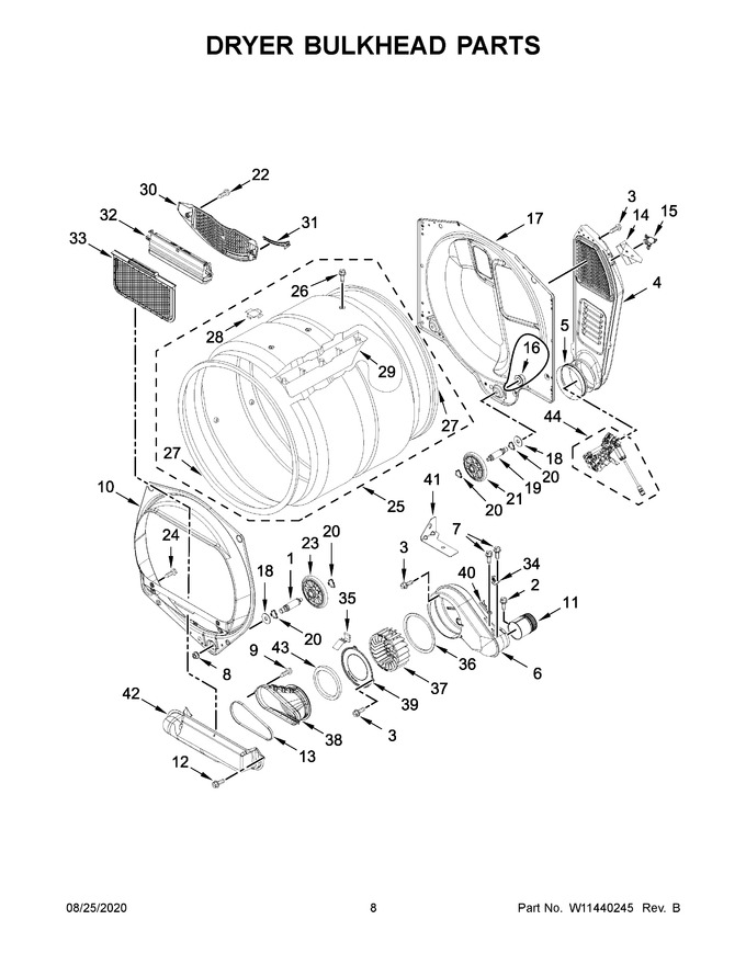 Diagram for WGTLV27HW2