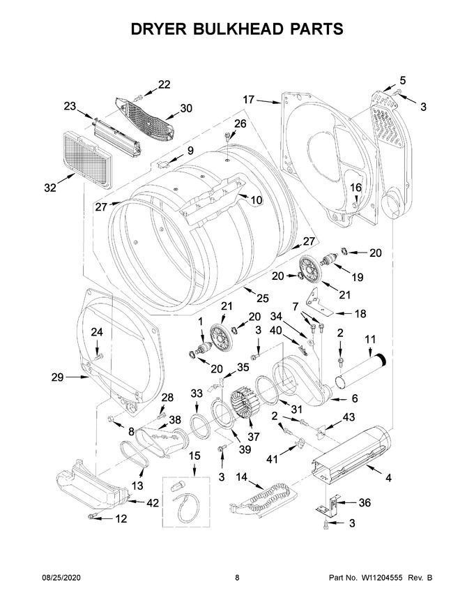 Diagram for YWET4027HW0