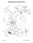 Diagram for 03 - Refrigerator Liner Parts