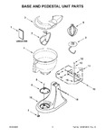Diagram for 03 - Base And Pedestal Unit Parts