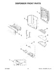 Diagram for 09 - Dispenser Front Parts