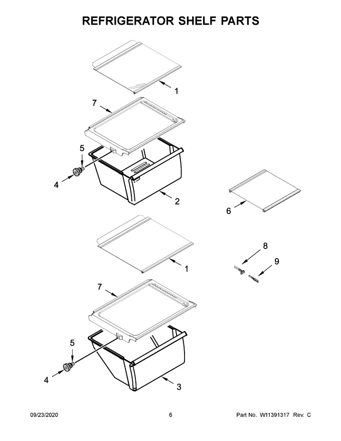 Diagram for WRS315SDHW02