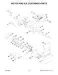 Diagram for 06 - Motor And Ice Container Parts
