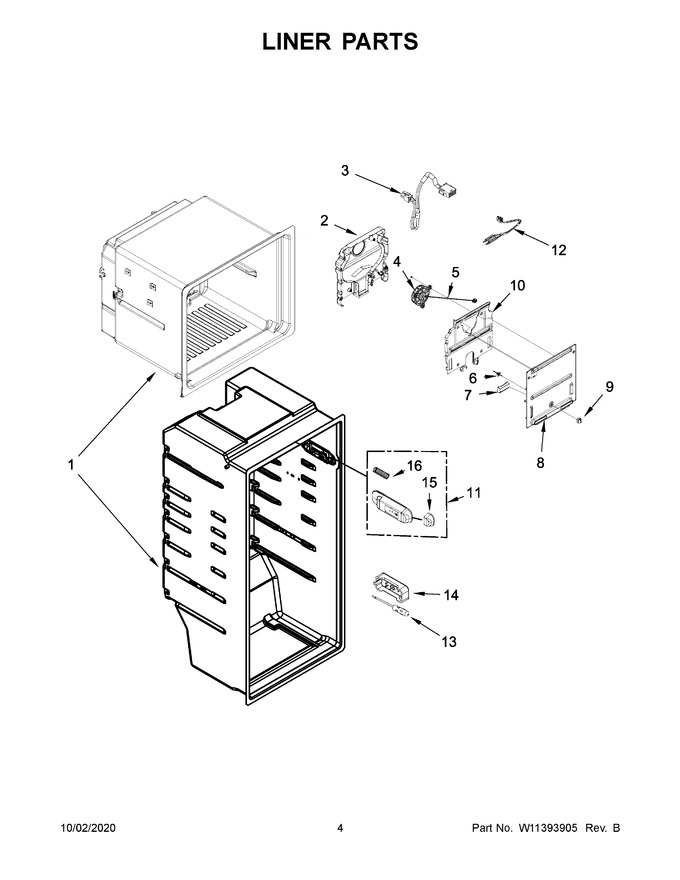Diagram for WRT312CZJV00