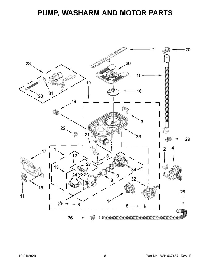 Diagram for KDTM604KPS0