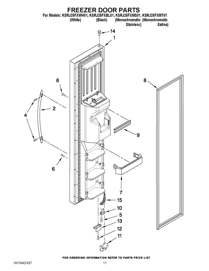 Diagram for KSRJ25FXWH01