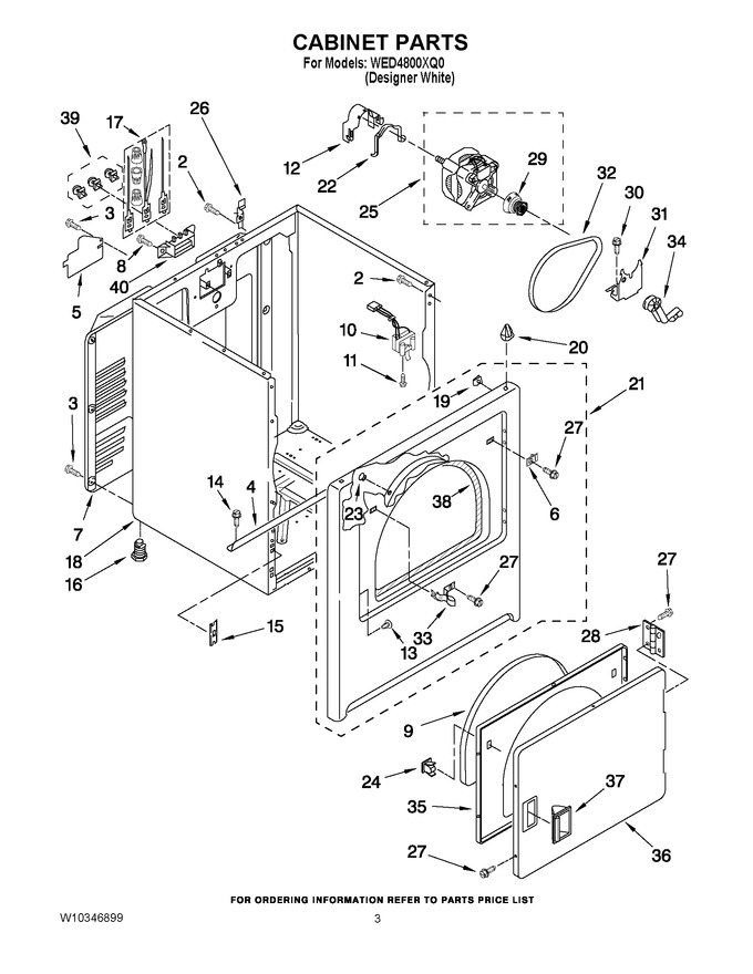 Diagram for WED4800XQ0