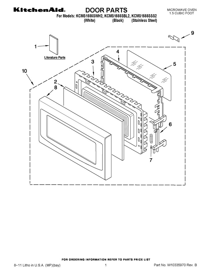 Diagram for KCMS1555SBL2