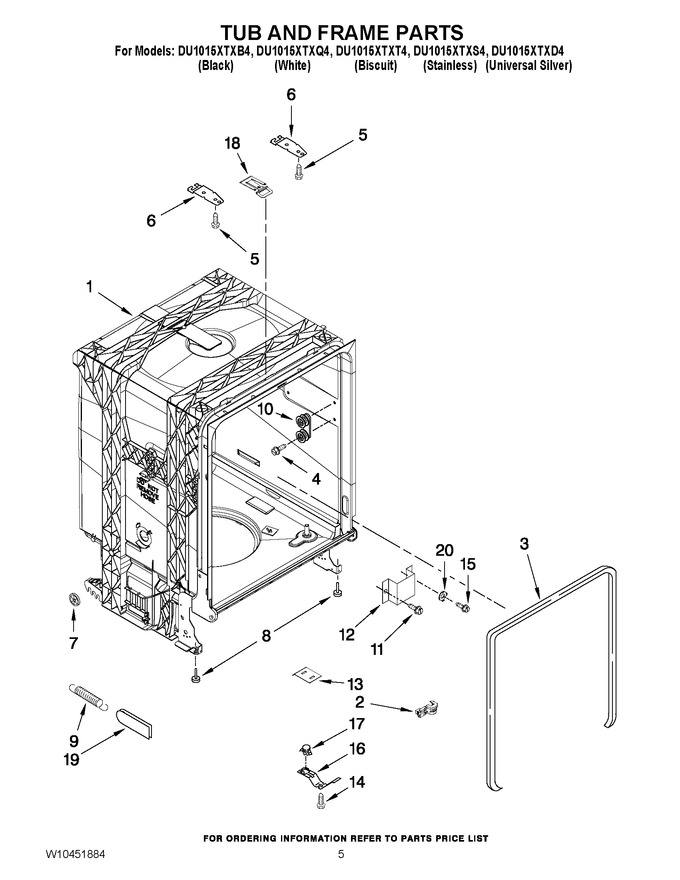 Diagram for DU1015XTXS4