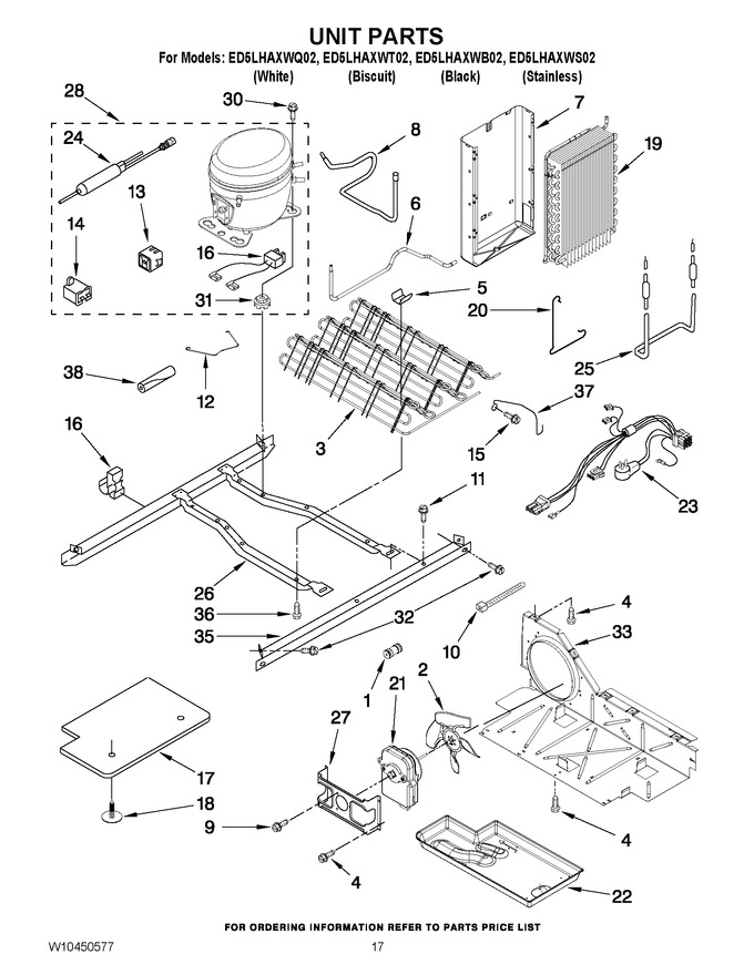 Diagram for ED5LHAXWT02