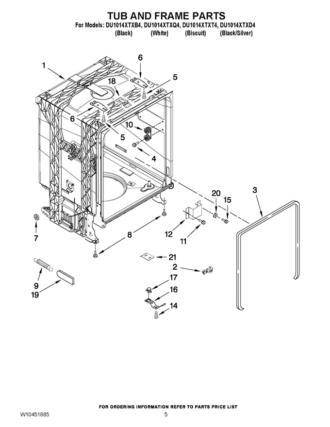 Diagram for DU1014XTXQ4