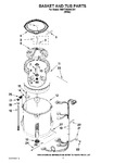 Diagram for 03 - Basket And Tub Parts