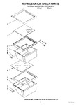 Diagram for 03 - Refrigerator Shelf Parts