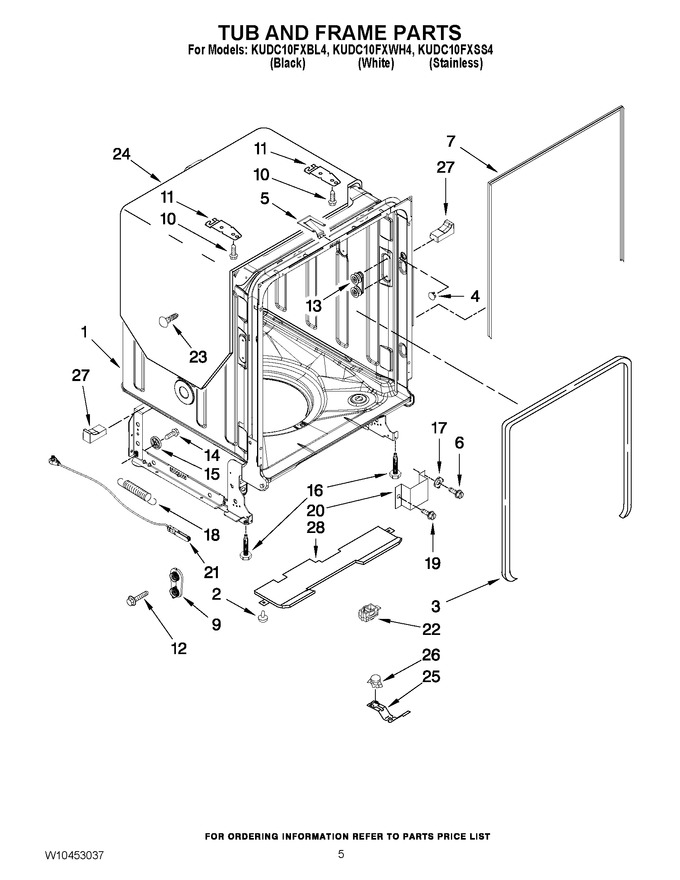 Diagram for KUDC10FXBL4