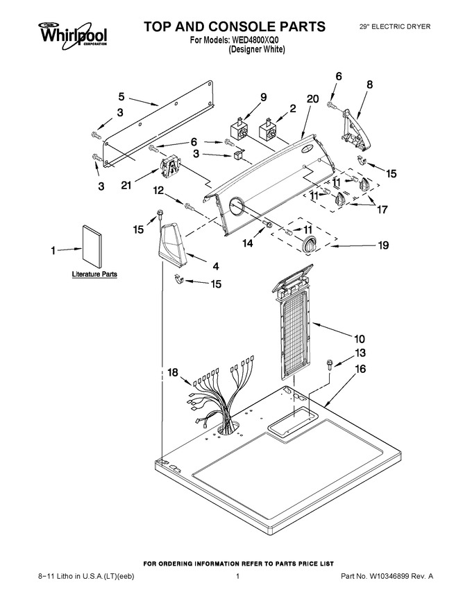 Diagram for WED4800XQ0