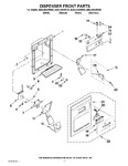 Diagram for 08 - Dispenser Front Parts