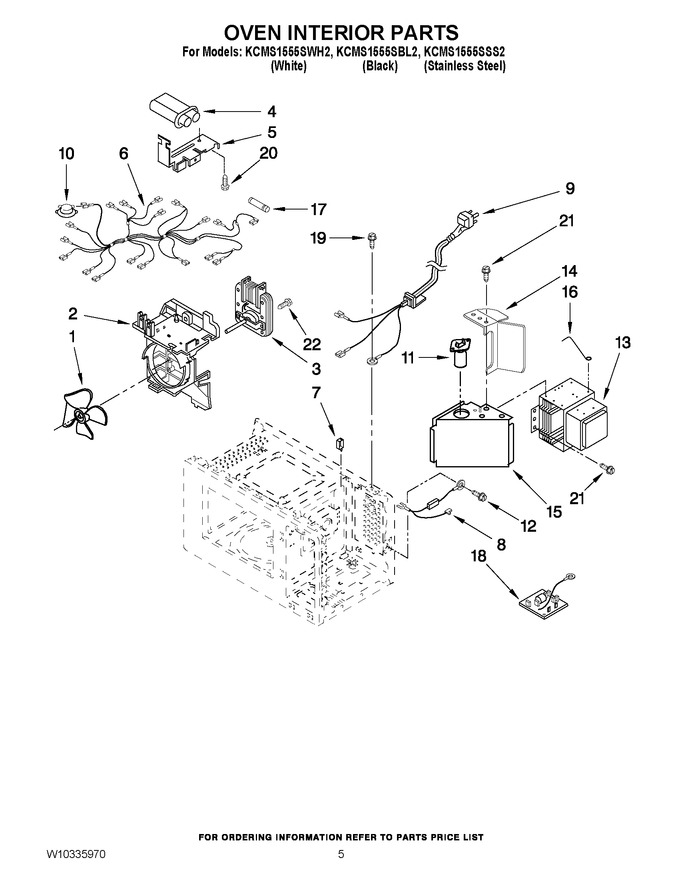Diagram for KCMS1555SBL2