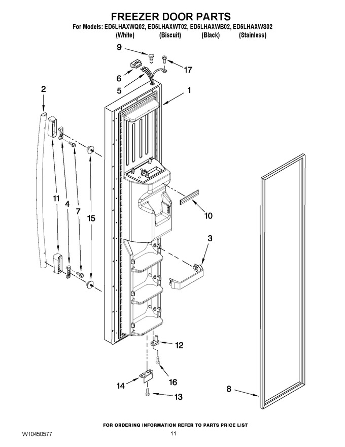 Diagram for ED5LHAXWT02