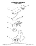 Diagram for 01 - Color Variation Parts