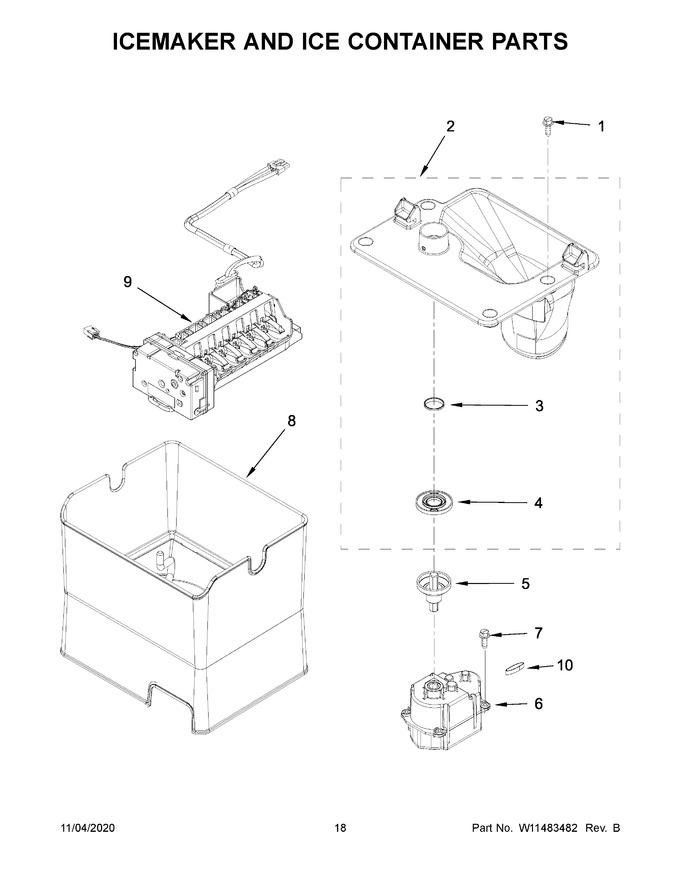 Diagram for WRF757SDHV02
