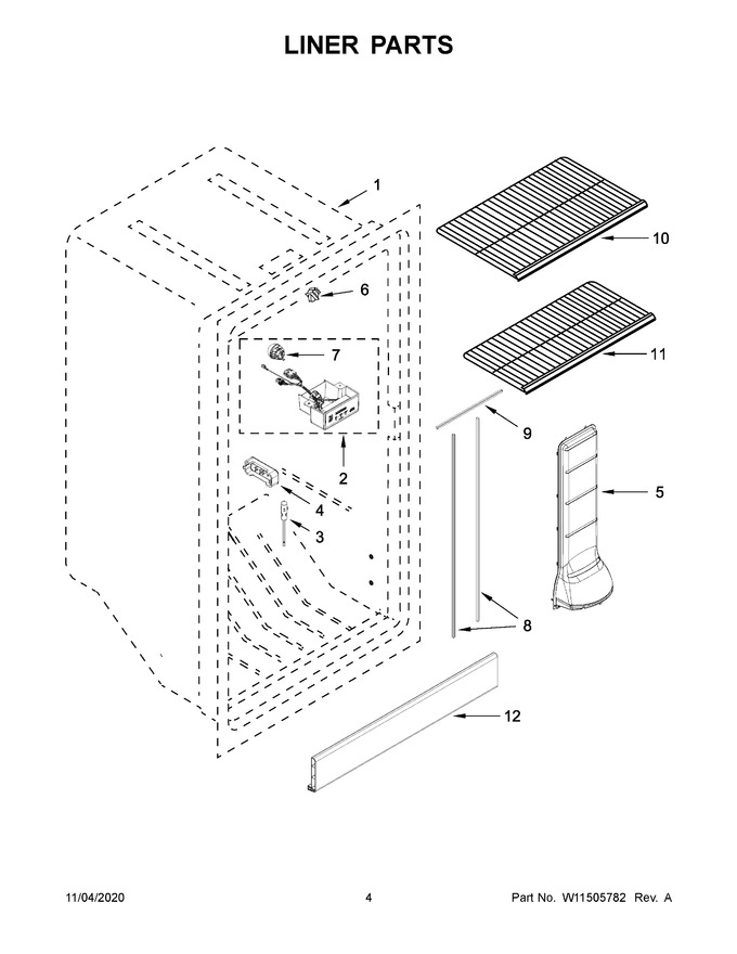 Diagram for MZF34X18FW04