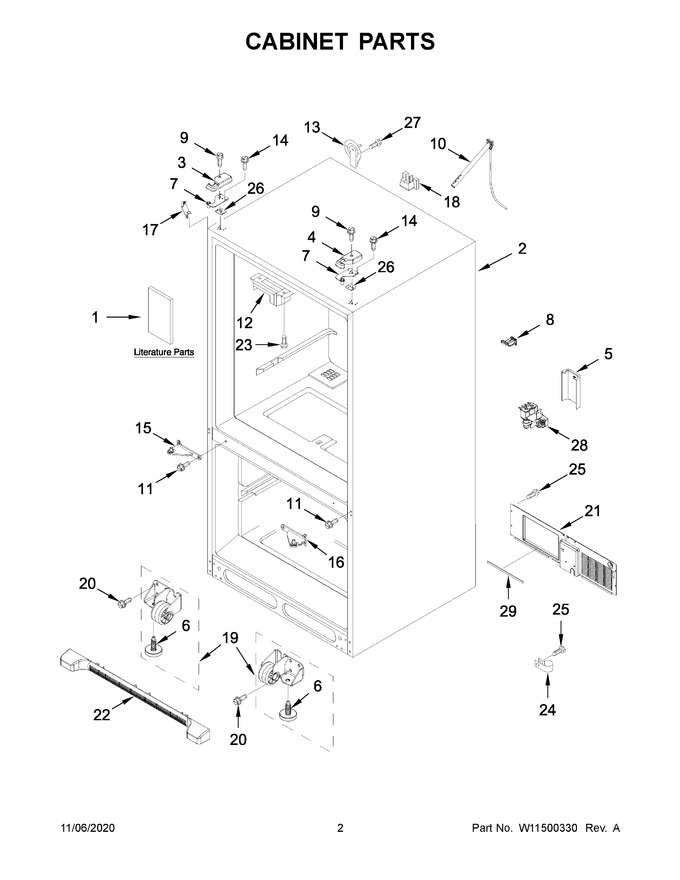 Diagram for WRF535SWHV03
