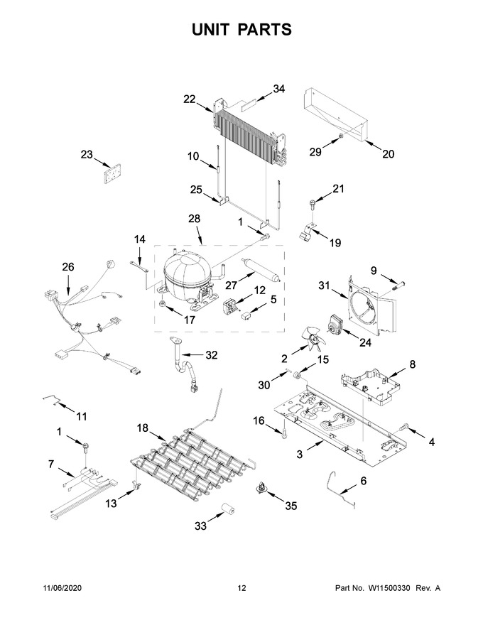 Diagram for WRF535SWHV03